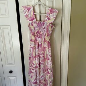 Hill House Home Ellie nap dress, candy kaleidoscope, XS